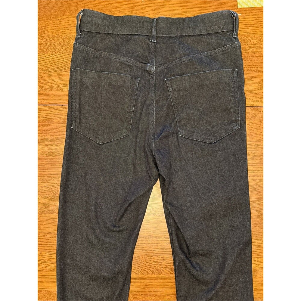Women’s Jeans EXPRESS Size 2R Slim Super Highrise Dark Wash Denim - Picture 12 of 12